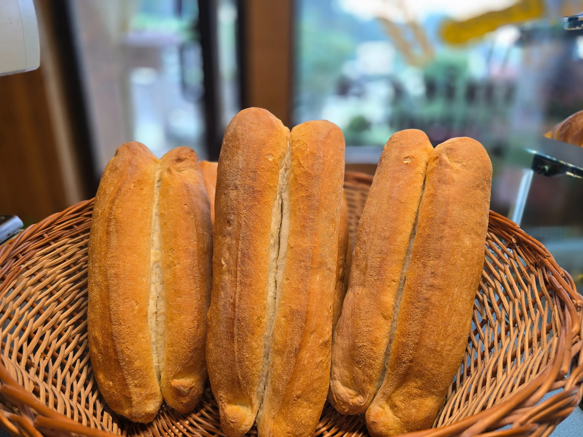 Paniere di micche di pane artigianale Panetteria La Micca